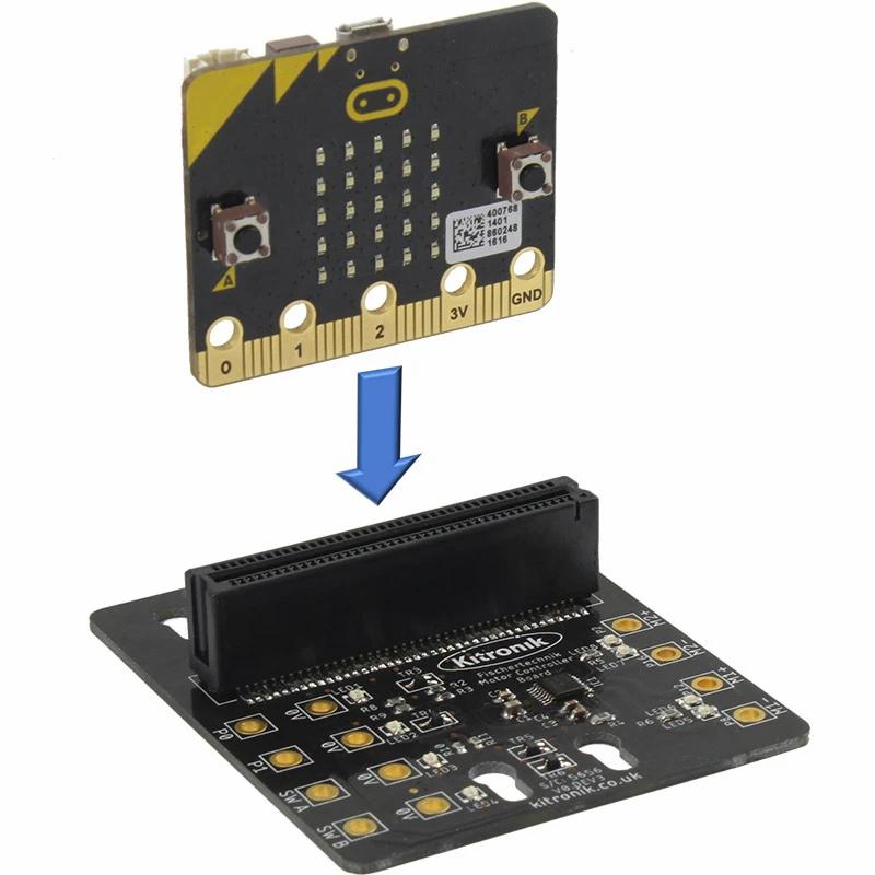 Placa De Interfaz Kitronik Para Microbit Y Fischertechnik Opencircuit