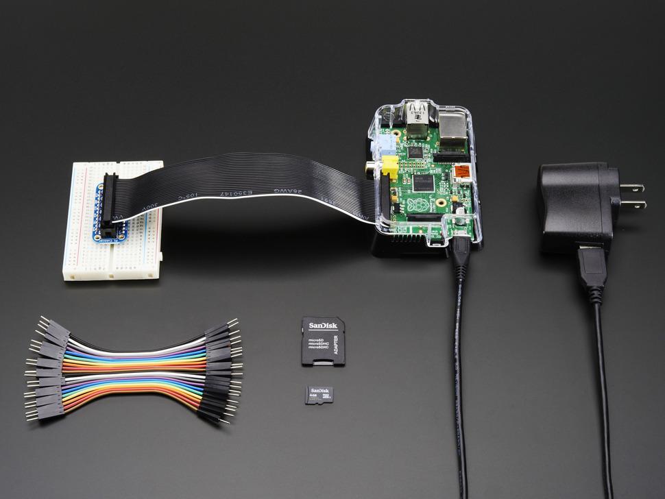Adafruit Budgetpakket voor Raspberry Pi 1 Model B (RasPi niet inbegrepen)