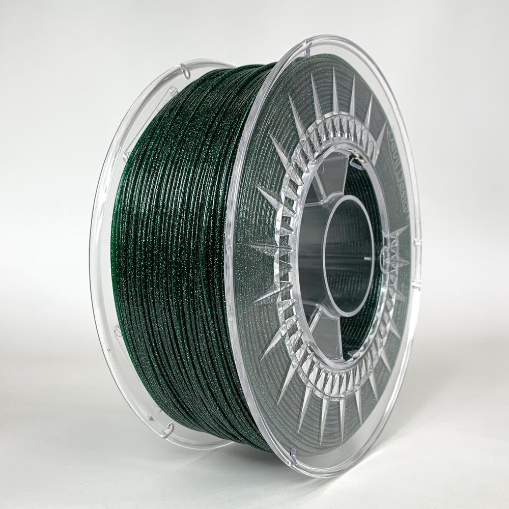 Devil Design PETG Filament 1,75 mm - 1 kg - Galaxy Green