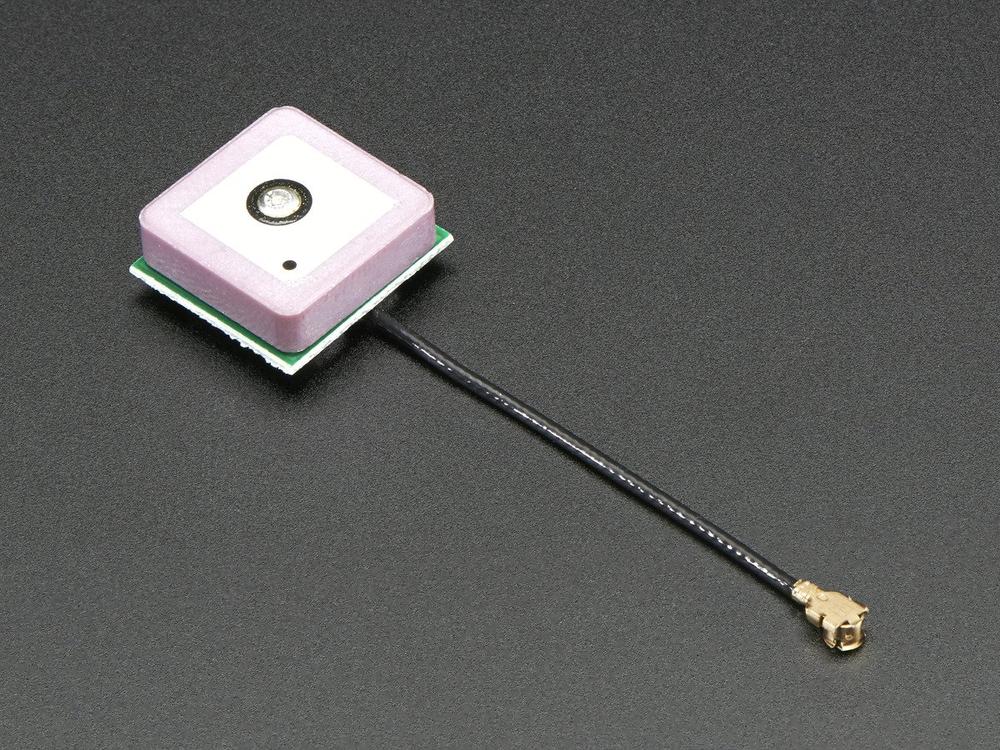 Adafruit Antena GPS Passiva uFL - 15mm x 15mm ganho de 1 dBi