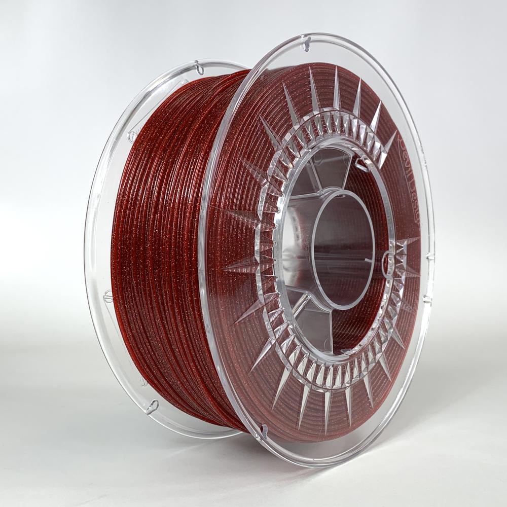 Devil Design PETG Filament 1,75mm - 1kg - Galaxy rød