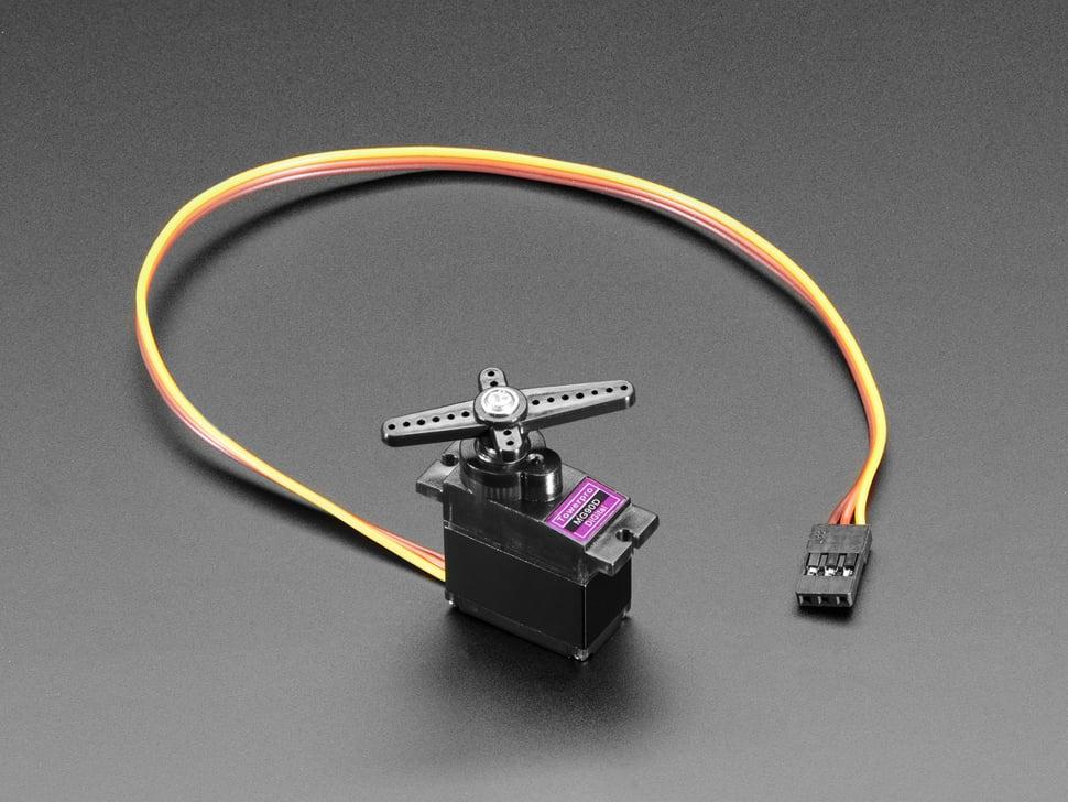 Adafruit Micro Servo - MG90D Hoog Koppel Metalen Tandwiel