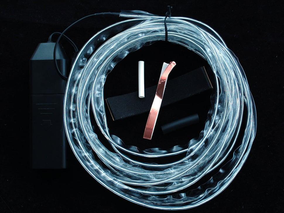 Adafruit EL-draad welted piping starterspakket - Aqua - 5 meter