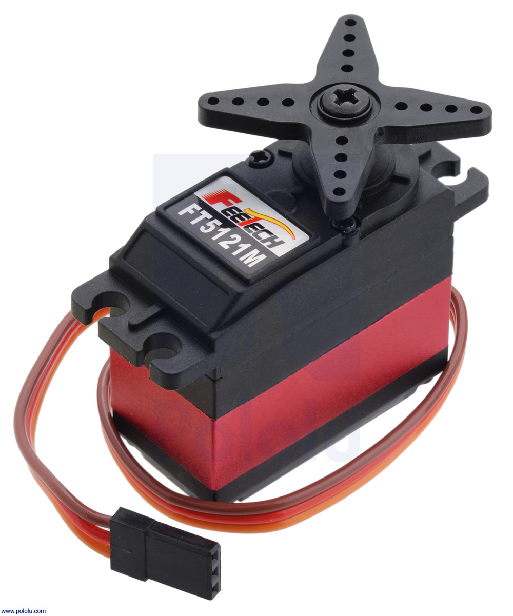Pololu FEETECH High-Torque, High-Voltage Digital Servo FT5121M
