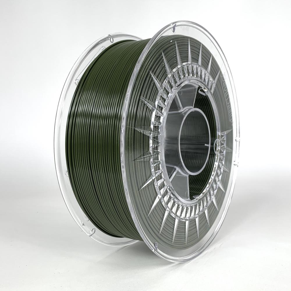 Devil Design PETG-filamentti 1,75 mm - 0,33 kg - Oliivinvihreä