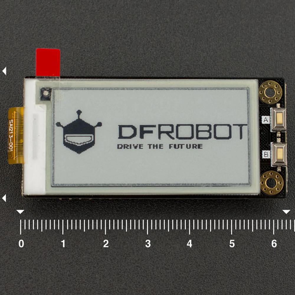 E Ink Display For Raspberry Pi DFRobot 2,13