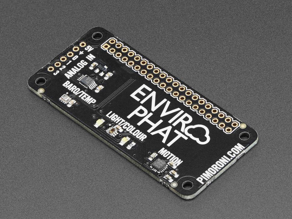 Adafruit Pimoroni Enviro pHAT voor Raspberry Pi zero