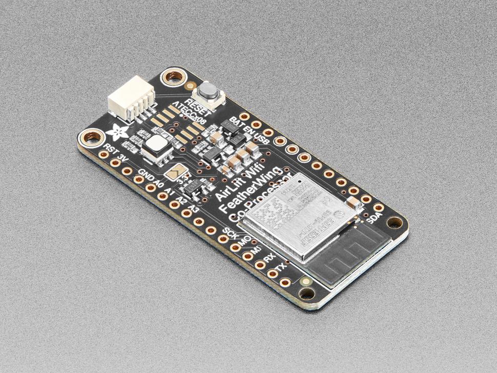 Adafruit AirLift FeatherWing – ESP32 WiFi-coprocessor