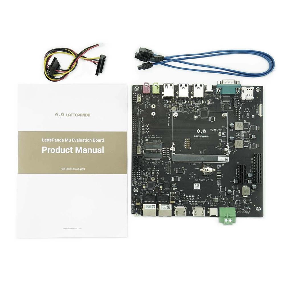 Dfrobot Compute Module 4 Router Kit DFRobot Volledig functionele evaluatie- board voor de LattePanda Mu ...