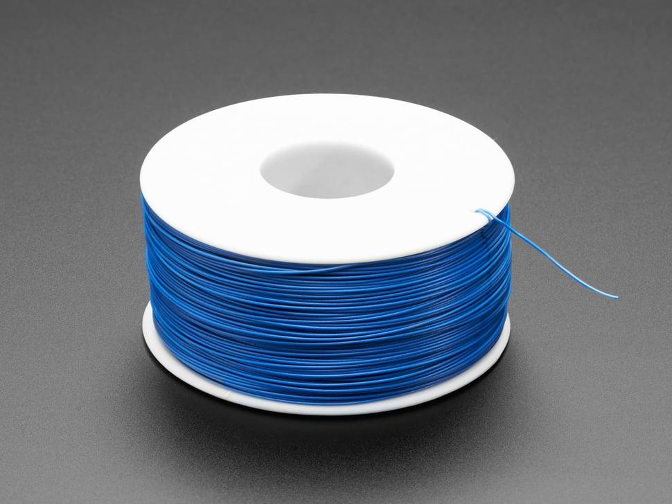 Adafruit "Wire Wrap" Dunne Prototyping & Reparatiedraad - 200m 30AWG Blauw