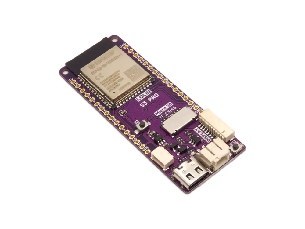 Wemos S3 Pro V1.0.0 - Lolin Wifi Iot Board ESP32-S3