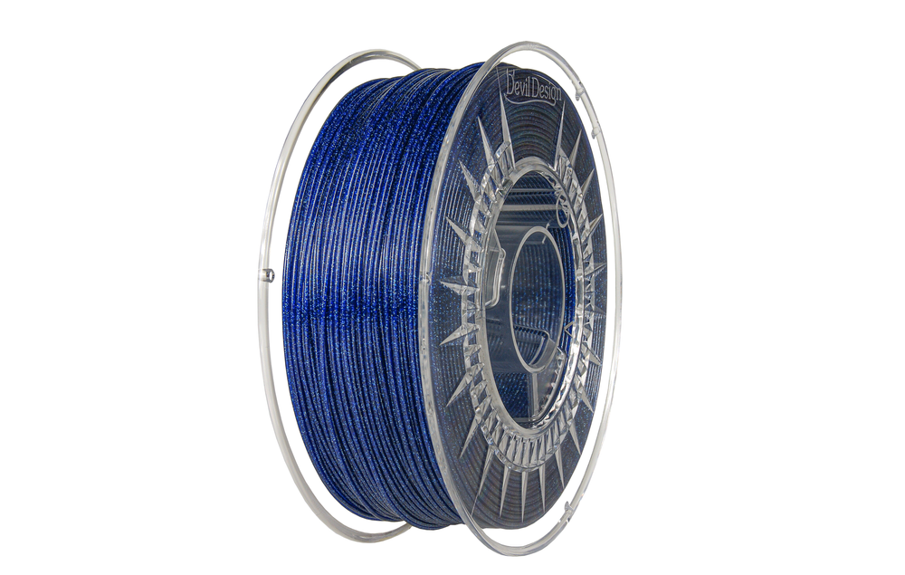 PETG Filament Galaxy superblauw - 1.75 - 1kg - Devil Design