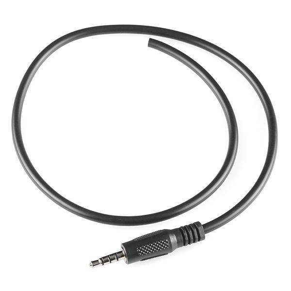 Câble audio TRRS - 18" (pigtail)