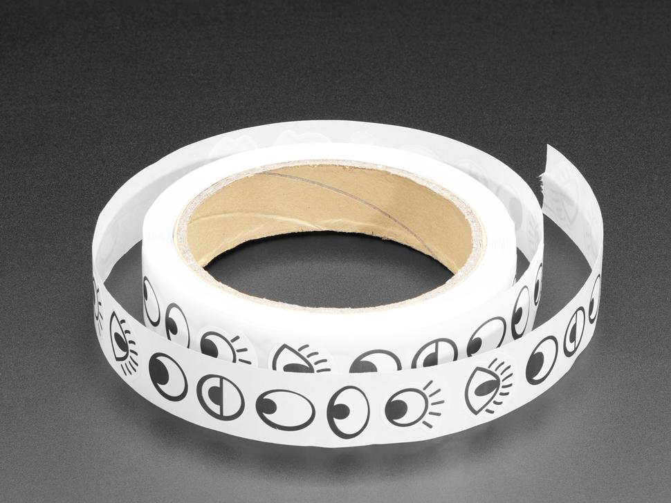 Adafruit Zwart-witte oogstickers