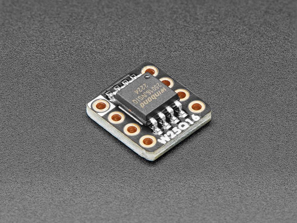 Adafruit QSPI DIP breakout board - W25Q16 - 16 MBit 2 MByte