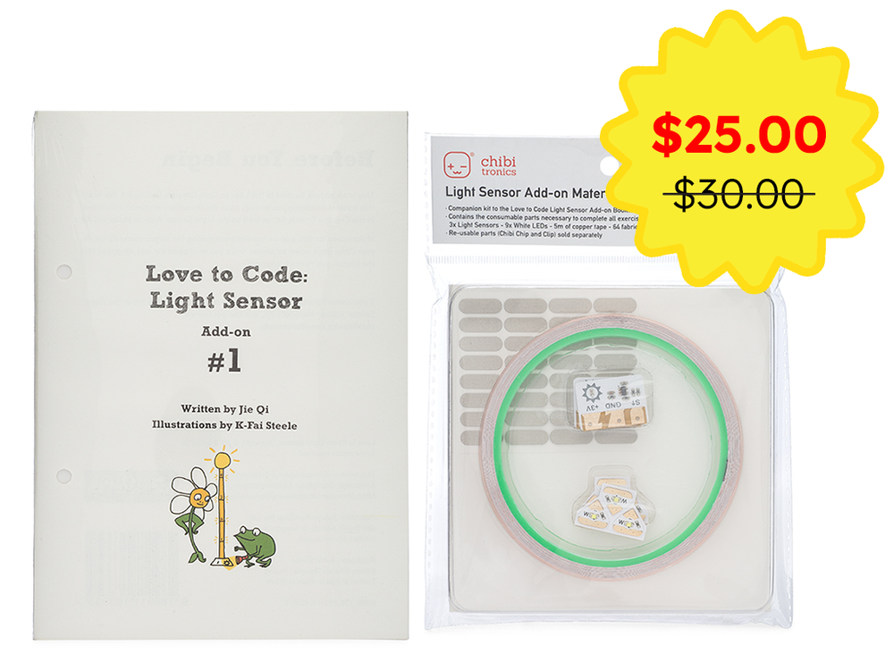 Chibitronics Pacchetto sensore di luce