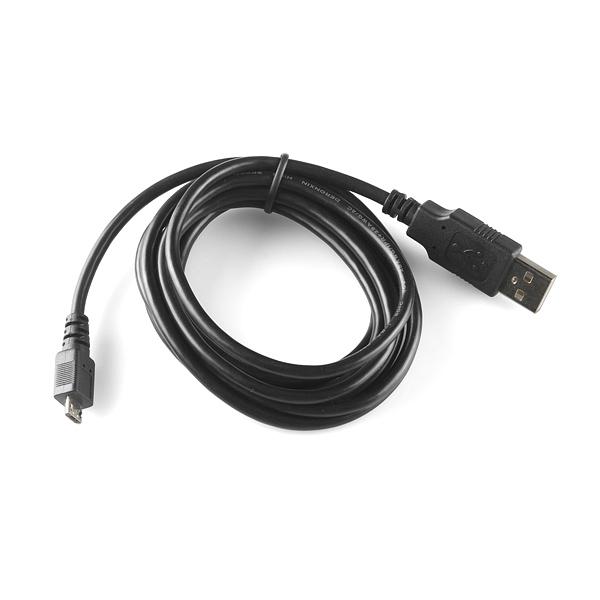 USB micro-B-kabel - 1,80 meter