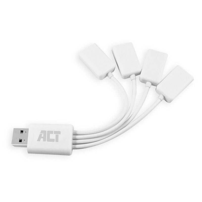 ACT AC6210 | Hub de Interfaz | USB 3.2 Gen 1 (3.1 Gen 1) Tipo-A | 480 ...