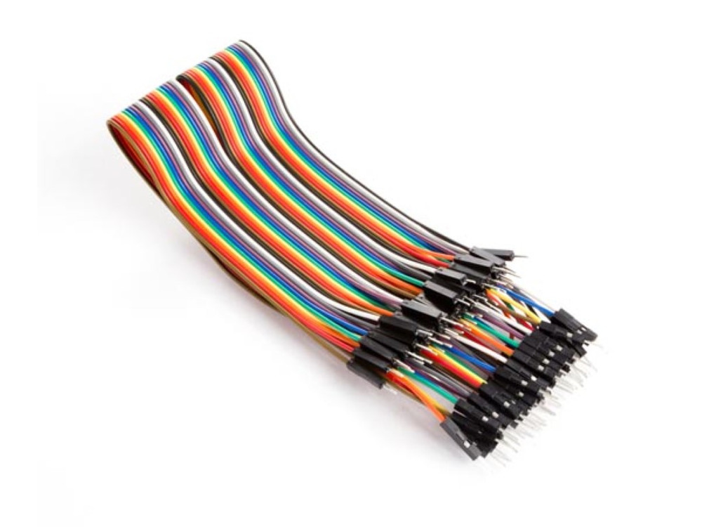Whadda Cavo piatto DRAADBRUG 40 poli 30 cm Maschio a Maschio
