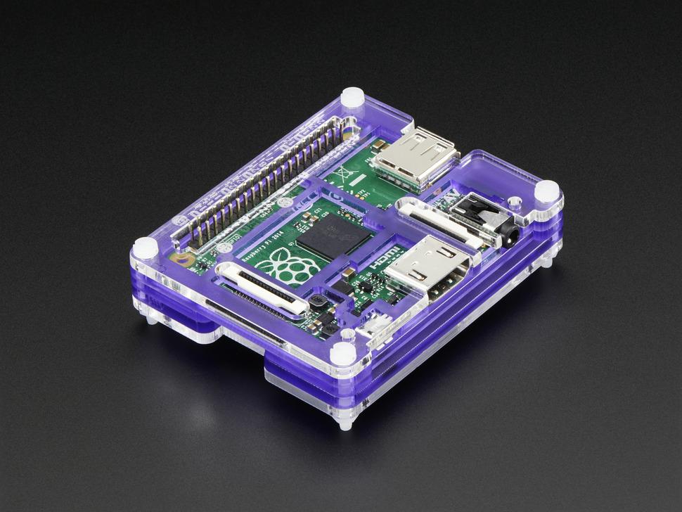 Adafruit Pibow Royale - Behuizing voor Raspberry Pi Model A+ computers