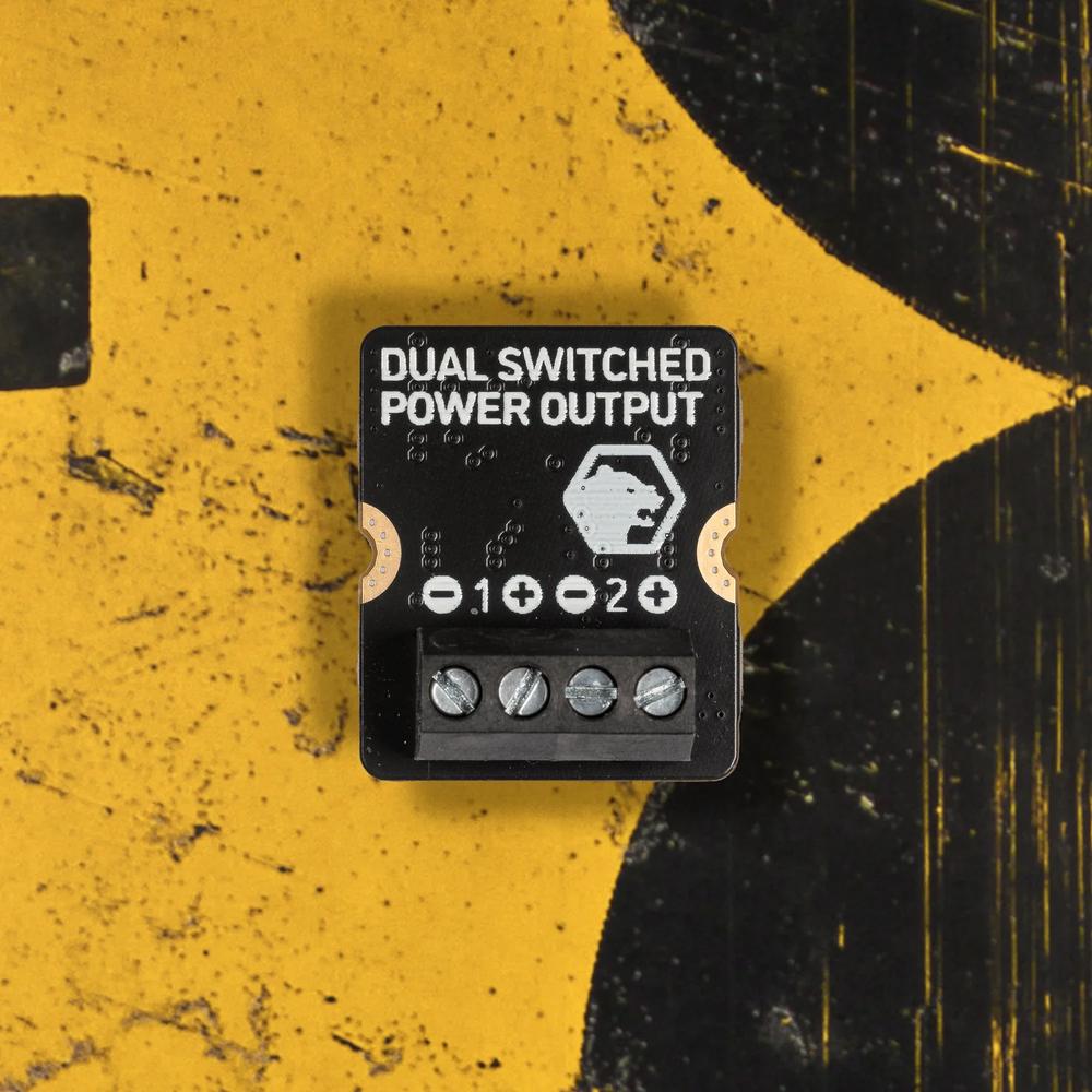 Pimoroni Module met twee geschakelde stroomuitgangen voor Yukon