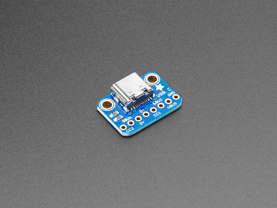 Adafruit USB Type C breakout board - Downstream-verbinding