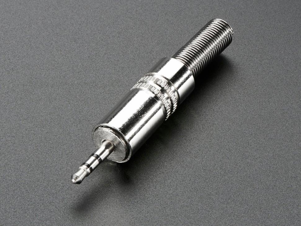 Adafruit 2,5 mm DIY stereo-stekkerconnector