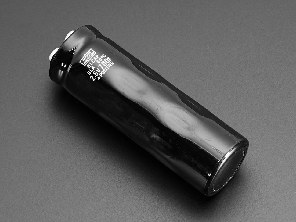 Adafruit Supercondensator - 2,5 V 700 Farad