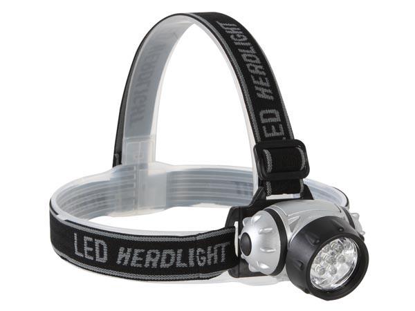Headlamp with 7 very bright white LEDs