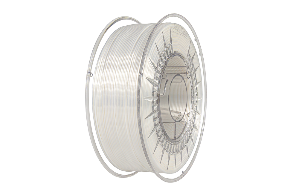 SILK Filament White - 1.75 - 1kg - Devil Design