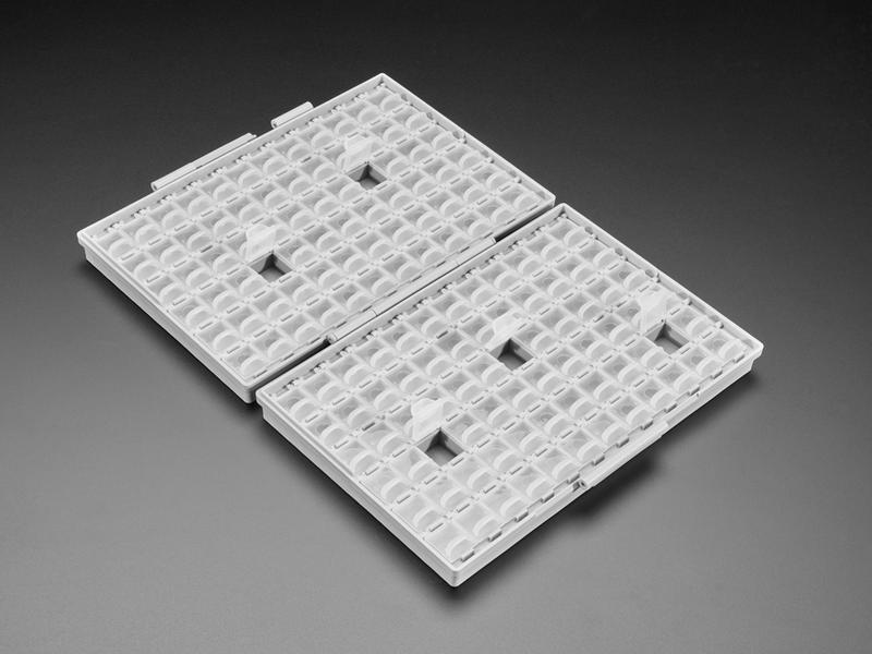 12 Aidetek BOX-ALL-144 Vuota Scatole Componenti Diodo Coperchi SMD Smt Parte