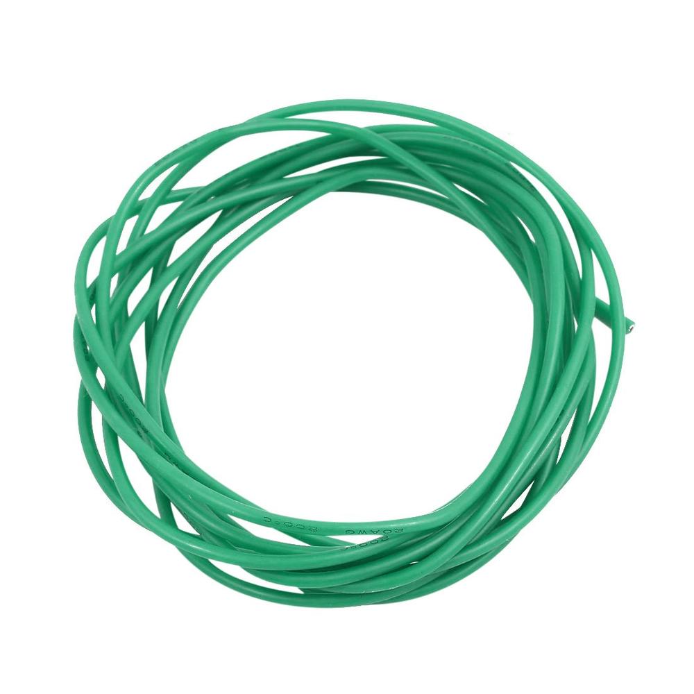 Stranded-Core green wire - 26AWG - 2 meter