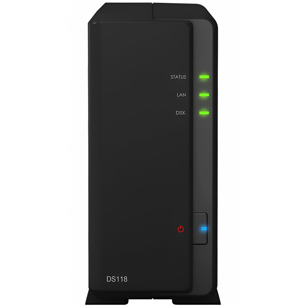 Synology DiskStation DS118 NAS 2 To | 1 baie de disque | Inclus 2 To de ...