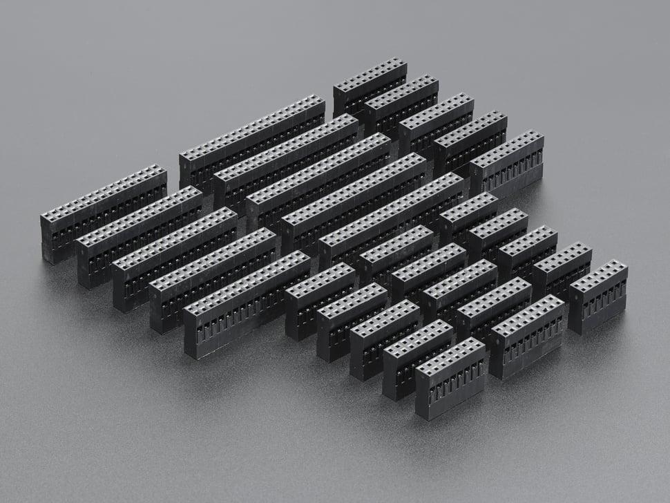 Adafruit Grote dubbele rij kabelbehuizing voor doe-het-zelf jumper