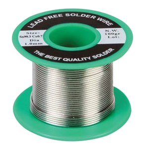 Velleman Lead-free soldering tin - 1mm - rasin core - 100g