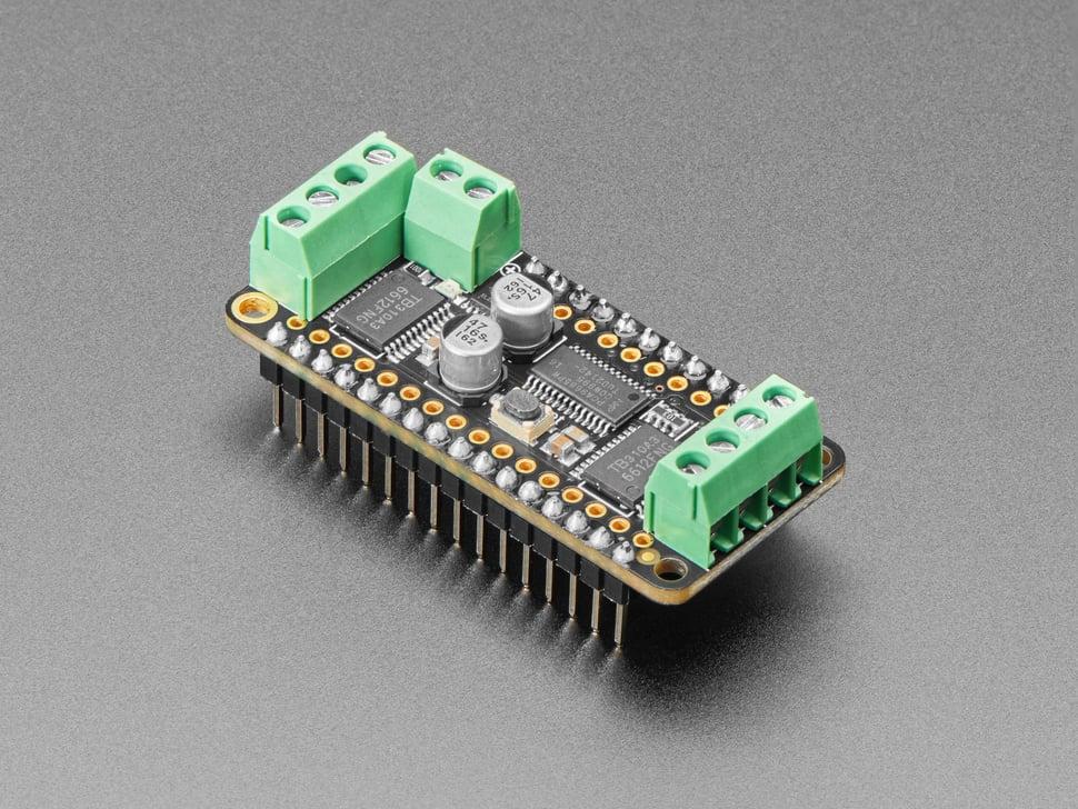 Adafruit Geassembleerde DC motor + Stepper FeatherWing -uitbreiding