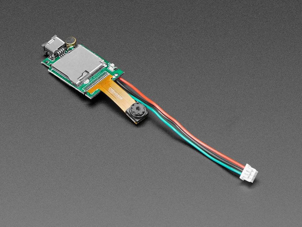 Adafruit Mini-spionagecamera met trigger voor foto of video