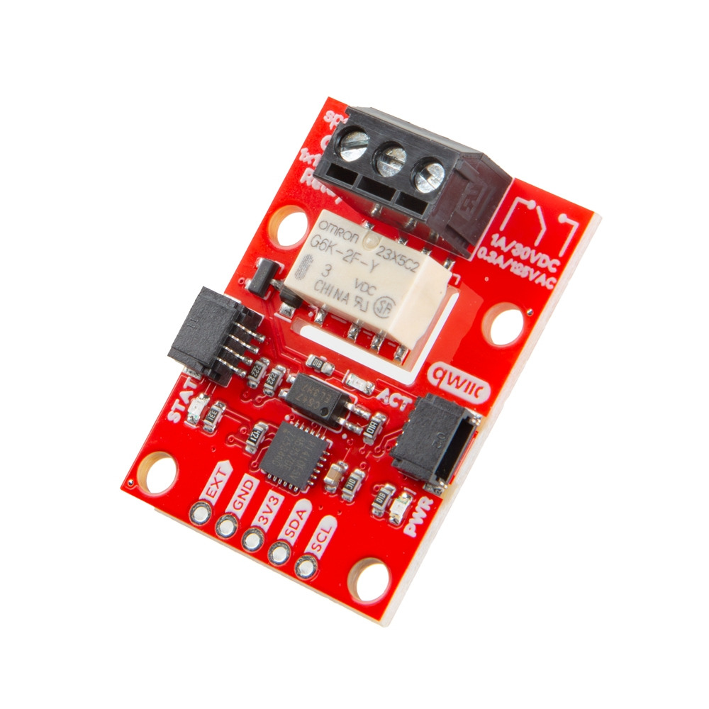 Relay Qwiic da SparkFun - 1x1A DPDT