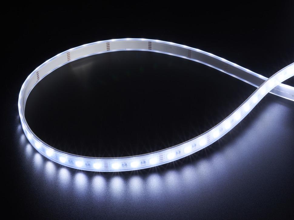 Adafruit Analog RGBW LED Strip - RGB plus Cool White - 60 LED/m