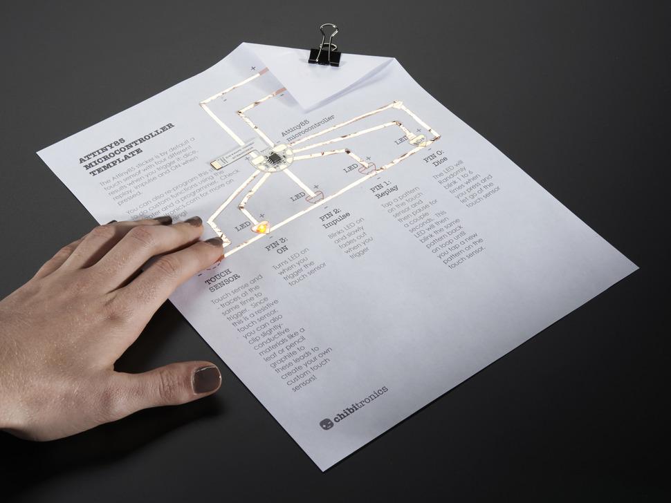 Adafruit Chibitronics Sensoren Add-On Pack