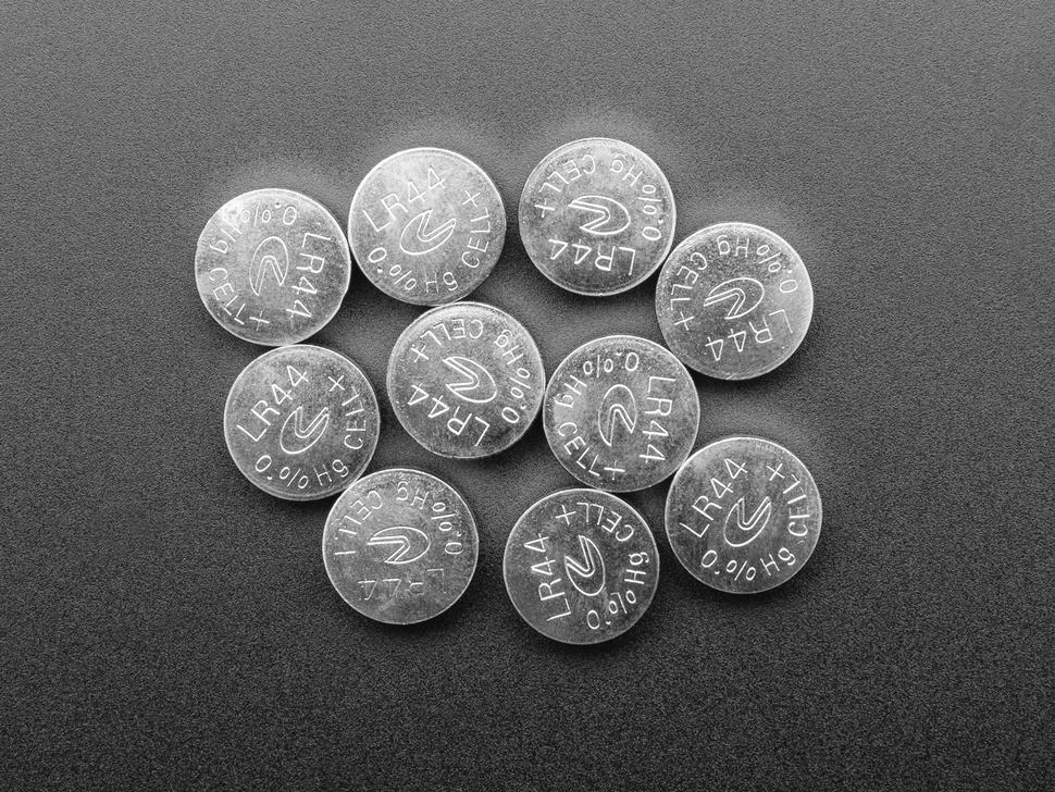 Adafruit LR44 / AG13 1,5V knoopcelbatterijen (10 stuks)