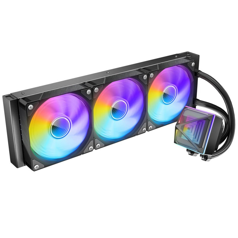 Rgb Pyramid Azza Pyramid 360mm RGB PWM | All-in-One CPU Waterkoeler - Opencircuit