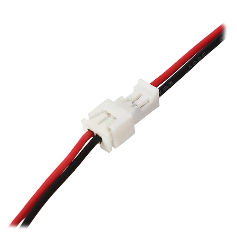 Connecteur Micro JST 2 Broches PH 2.0mm Avec Câble PVC 30cm 24AWG - Neuf