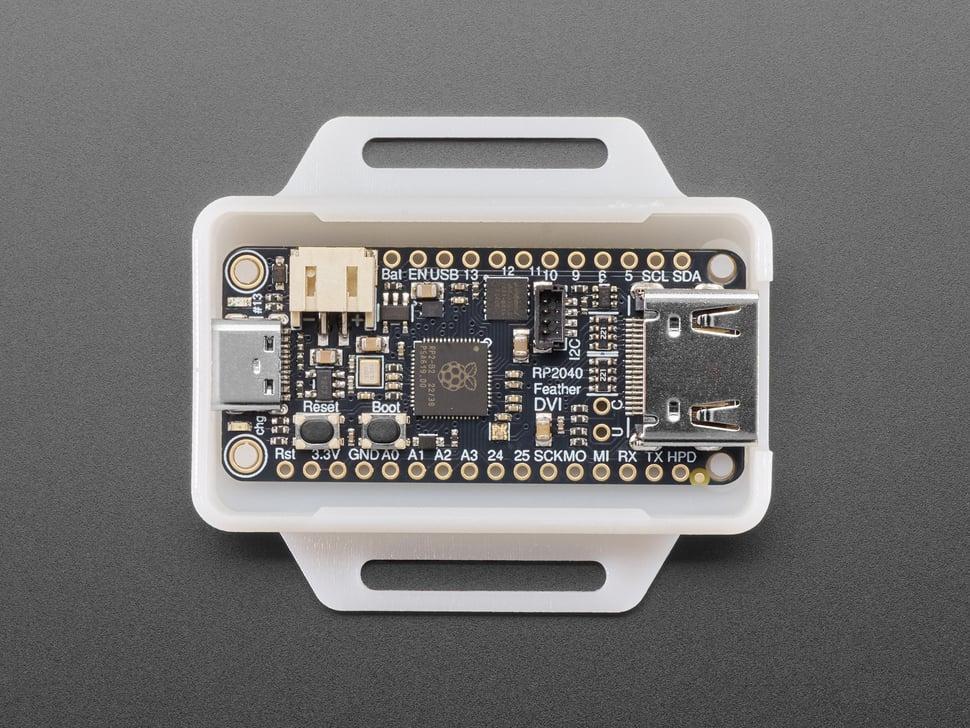 Snap-on behuizing voor Adafruit feather RP2040 DVI