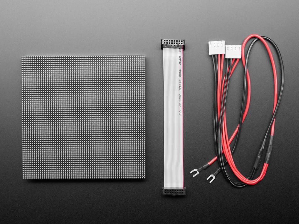 Adafruit 64x64 RGB LED-matrixpaneel - 2 mm pitch