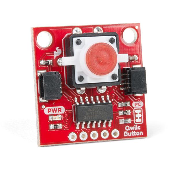 SparkFun Qwiic-knop - Rode LED