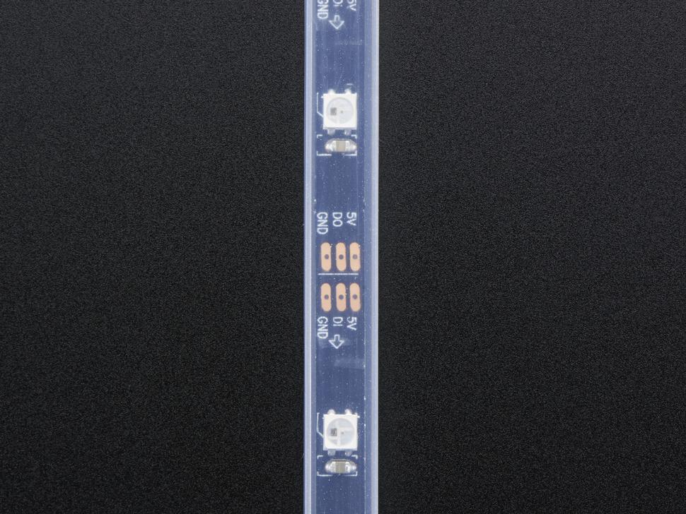 Bande LED RVB numérique Adafruit Mini Skinny NeoPixel - 30 LED/m ...