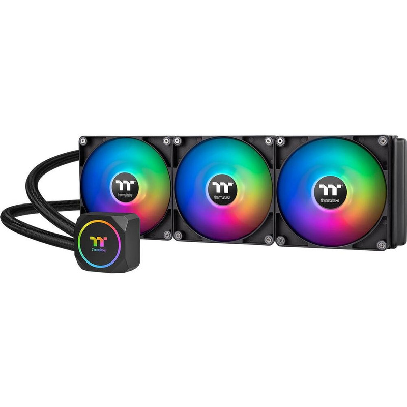 Thermaltake TH420 ARGB Sync | 420 mm AIO Waterkoeler | Zwart - Opencircuit