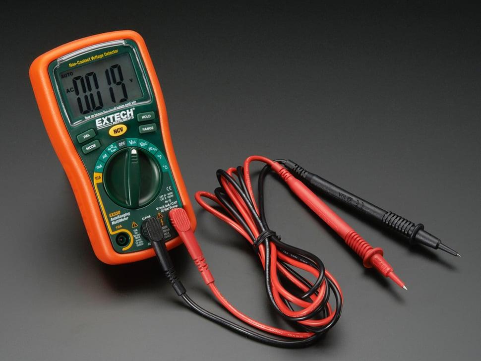 Adafruit Extech EX330 12-functie autorange multimeter