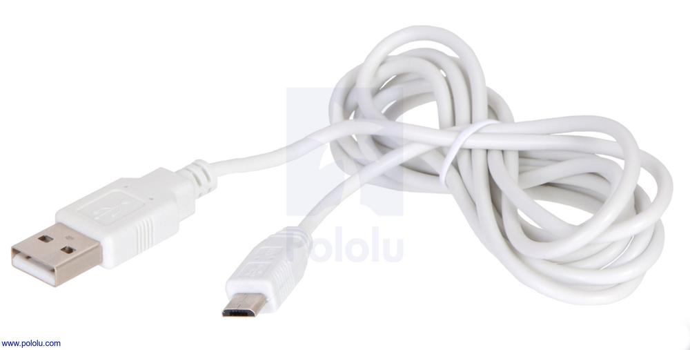 Pololu Cavo USB A a Micro-B, 6 piedi